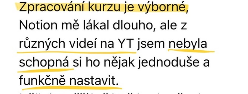 Recenze: Zpracování kurzu je výborné.